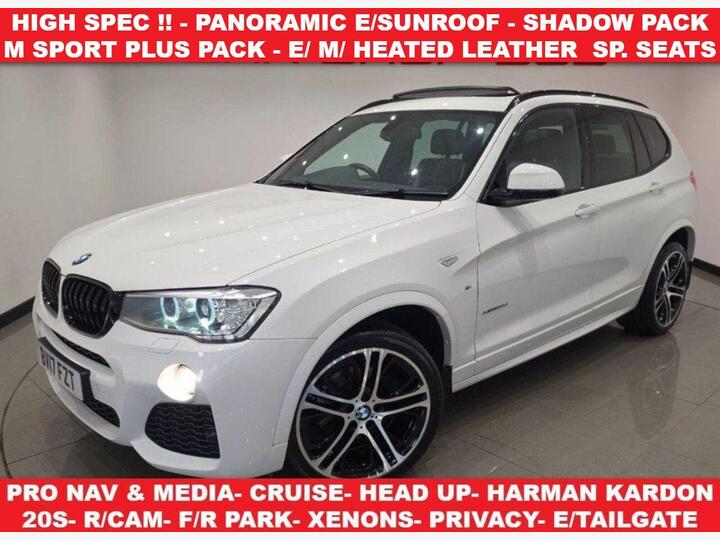 BMW X3 3.0 30d M Sport Auto XDrive Euro 6 (s/s) 5dr