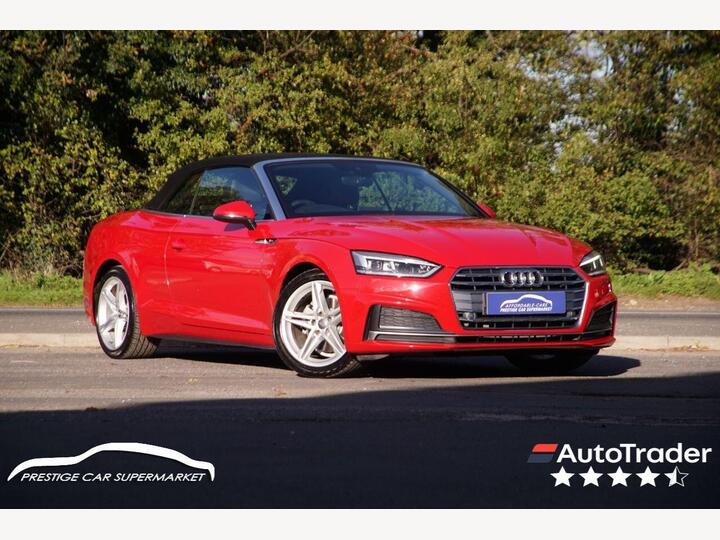 Audi A5 CABRIOLET 2.0 TFSI S Line Euro 6 (s/s) 2dr Audi A5 CABRIOLET 2.0 TFSI S Line Euro 6 (s/s) 2dr