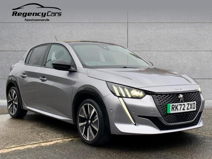 Peugeot E-208 50kWh GT Premium Auto 5dr (7kW Charger)
