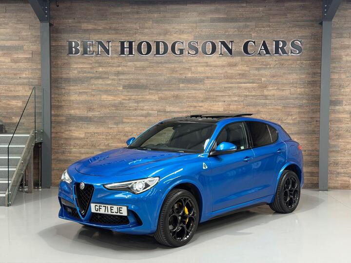 Alfa Romeo STELVIO 2.9 V6 Bi-Turbo Quadrifoglio Auto Q4 AWD Euro 6 (s/s) 5dr Alfa Romeo STELVIO 2.9 V6 Bi-Turbo Quadrifoglio Auto Q4 AWD Euro 6 (s/s) 5dr