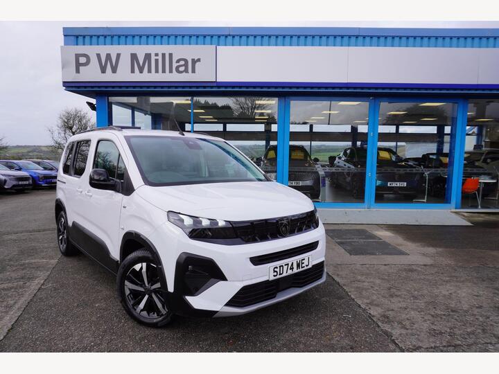 Peugeot E-Rifter 52kWh GT Standard MPV Auto 5dr (7.4kW Charger)