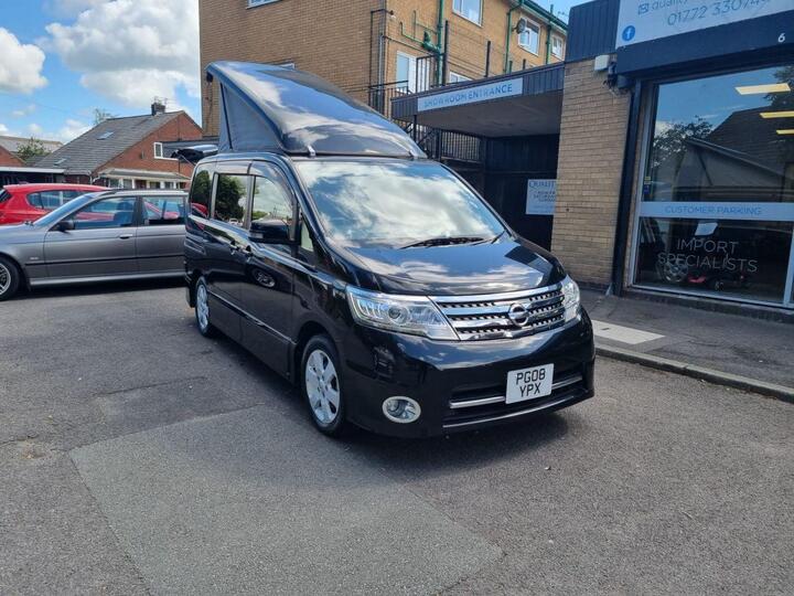 Nissan SERENA 2 BERTH MICRO CAMPER 2.0  AUTOMATIC,  POP TOP,  2 SINGLE BEDS