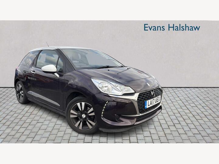 DS AUTOMOBILES DS 3 HATCHBACK 1.2 PureTech Chic Euro 6 3dr