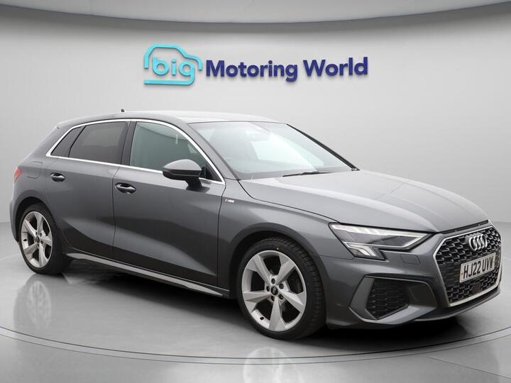 Audi A3 1.0 TFSI 30 S Line Sportback Euro 6 (s/s) 5dr