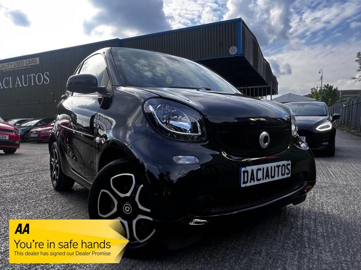 Smart Fortwo 1.0 Prime (Premium) Twinamic Euro 6 (s/s) 2dr