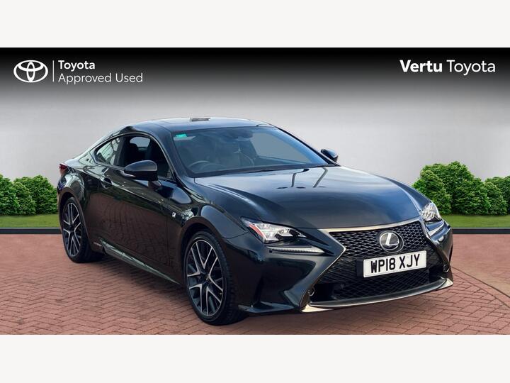Lexus Rc 2.5 300h F Sport Black Edition E-CVT Euro 6 (s/s) 2dr