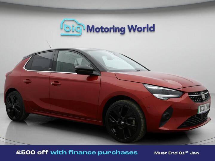 Vauxhall Corsa Electric 50kWh Elite Nav Auto 5dr (7.4Kw Charger)