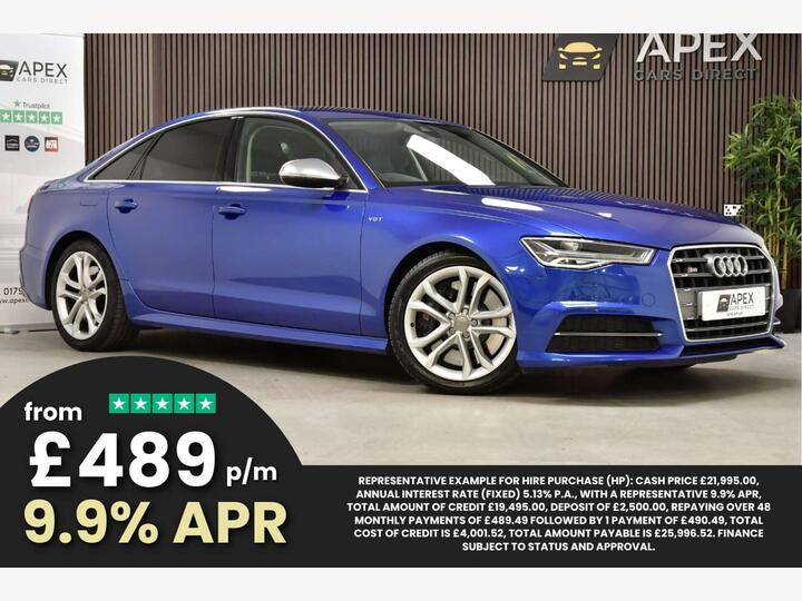Audi S6 4.0 TFSI V8 S Tronic Quattro Euro 6 (s/s) 4dr Audi S6 4.0 TFSI V8 S Tronic Quattro Euro 6 (s/s) 4dr