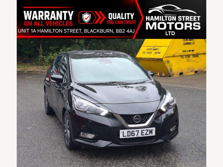 Nissan Micra 0.9 IG-T Acenta Euro 6 (s/s) 5dr