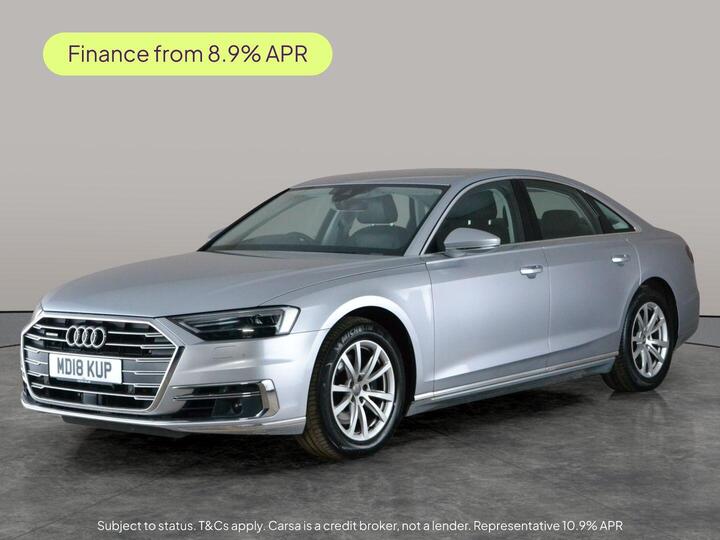 Audi A8 3.0 TDI V6 50 Tiptronic Quattro Euro 6 (s/s) 4dr