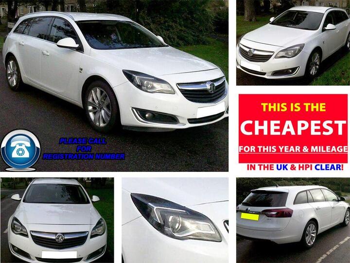 Vauxhall Insignia 1.6 CDTi EcoFLEX SRi Nav Sports Tourer Euro 6 (s/s) 5dr