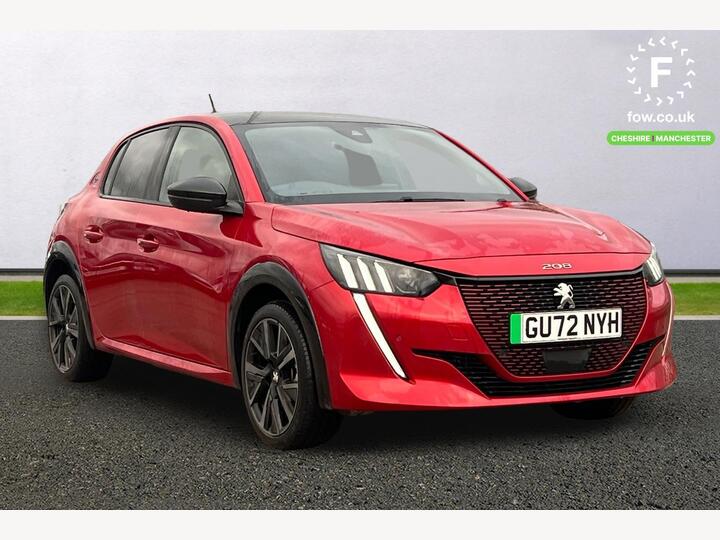 Peugeot 208 50kWh GT Auto 5dr (7.4kW Charger)