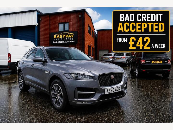 Jaguar F-PACE 2.0 D180 R-Sport Auto AWD Euro 6 (s/s) 5dr