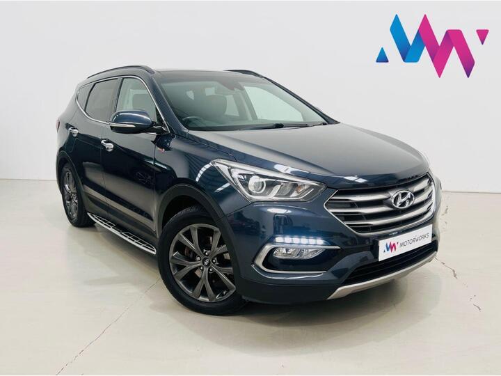Hyundai SANTA FE 2.2 CRDi Blue Drive Wiggins Edition 4WD Euro 6 (s/s) 5dr (7 Seat) Hyundai SANTA FE 2.2 CRDi Blue Drive Wiggins Edition 4WD Euro 6 (s/s) 5dr (7 Seat)