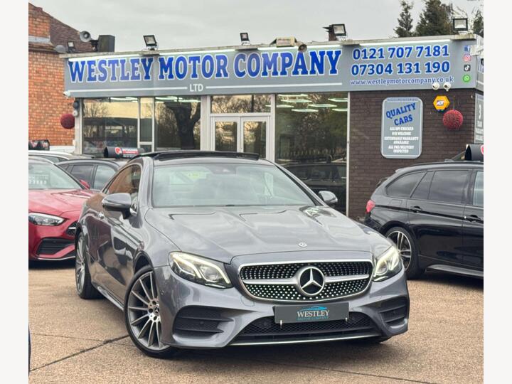 Mercedes-Benz E Class 2.0 E220d AMG Line (Premium Plus) G-Tronic+ Euro 6 (s/s) 2dr Mercedes-Benz E Class 2.0 E220d AMG Line (Premium Plus) G-Tronic+ Euro 6 (s/s) 2dr