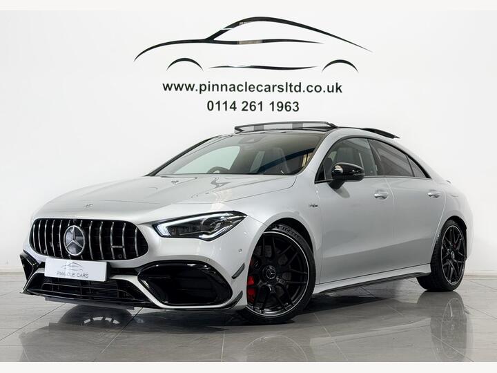 Mercedes-Benz CLA 2.0 CLA45 AMG S Plus Coupe 8G-DCT 4MATIC+ Euro 6 (s/s) 4dr Mercedes-Benz CLA 2.0 CLA45 AMG S Plus Coupe 8G-DCT 4MATIC+ Euro 6 (s/s) 4dr