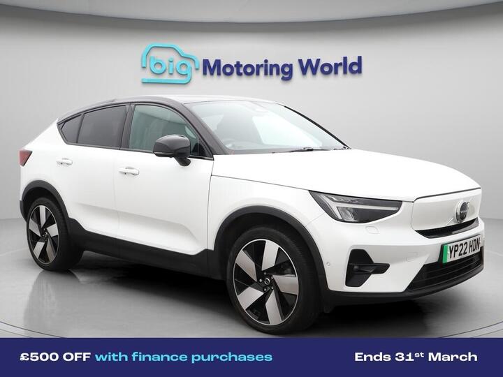 Volvo C40 Twin Recharge 78kWh Ultimate Auto AWD 5dr