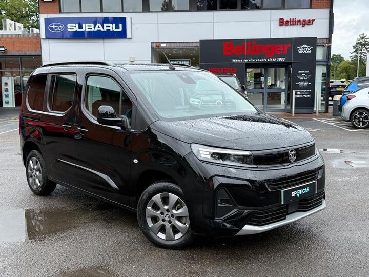 Vauxhall Combo Life Electric 52kWh Ultimate Auto 5dr (7.4kW Charger) Vauxhall Combo Life Electric 52kWh Ultimate Auto 5dr (7.4kW Charger)