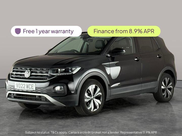 Volkswagen T-cross 1.0 TSI Black Edition DSG Euro 6 (s/s) 5dr