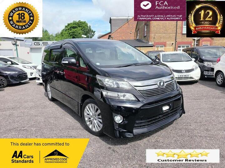 Toyota Vellfire 8 SEAT, WARRANTED LOW MILE, 18M WARRANTY