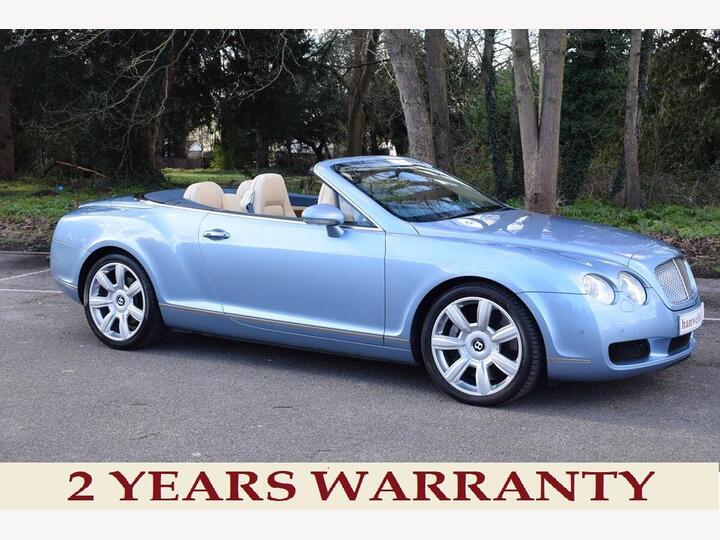 Bentley Continental 6.0 W12 GTC Auto 4WD Euro 4 2dr