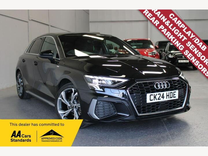 Audi A3 1.0 TFSI 30 S Line Sportback S Tronic Euro 6 (s/s) 5dr