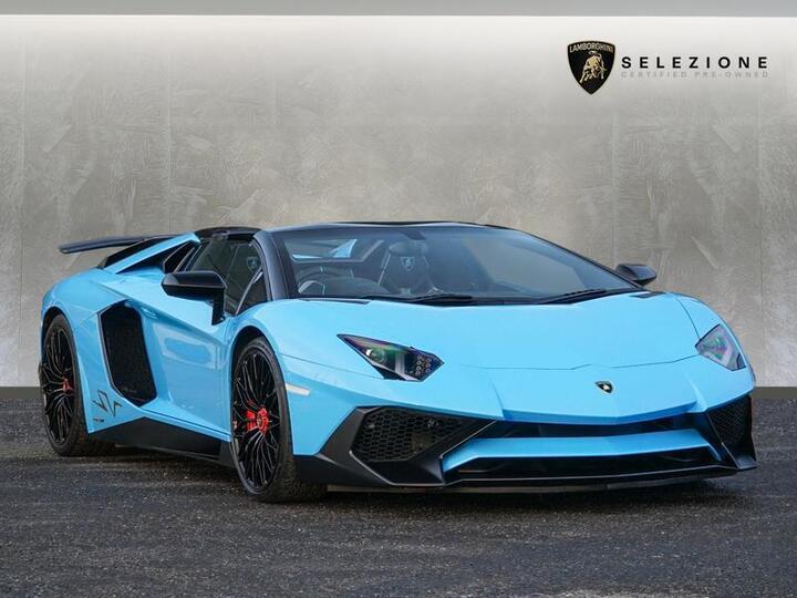 Lamborghini AVENTADOR 6.5 V12 LP 750-4 Superveloce Roadster ISR 4WD Euro 6 2dr