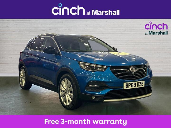 Vauxhall Grandland X 1.6 13.2kWh Ultimate Nav Auto 4WD Euro 6 (s/s) 5dr Hybrid4