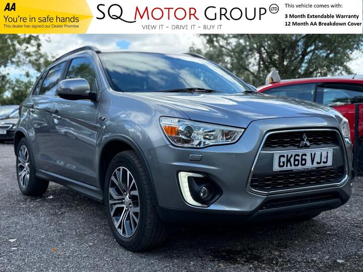Mitsubishi ASX 2.2 DI-D 5 Auto 4WD Euro 6 5dr Mitsubishi ASX 2.2 DI-D 5 Auto 4WD Euro 6 5dr