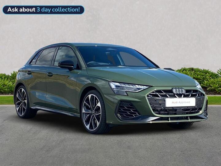 Audi A3 2.0 TFSI Black Edition Sportback S Tronic Quattro Euro 6 (s/s) 5dr