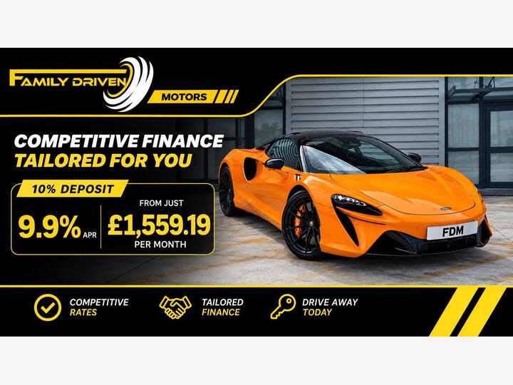 McLaren Artura 3.0T V6 7.4kWh SSG Euro 6 (s/s) 2dr