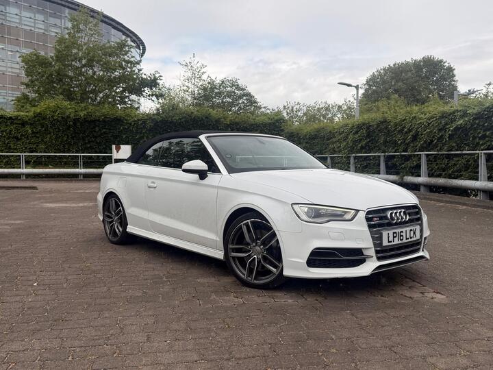Audi S3 2.0 TFSI Cabriolet S Tronic Quattro Euro 6 (s/s) 2dr (Nav)