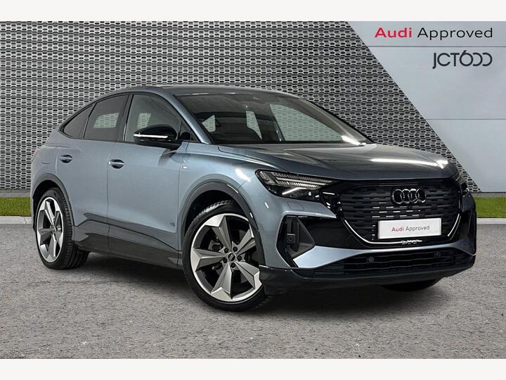 Audi Q4 E-tron 45 Black Edition Sportback Auto 5dr 82kWh Audi Q4 E-tron 45 Black Edition Sportback Auto 5dr 82kWh