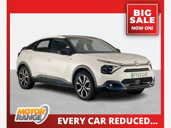 Citroen C4 50kWh Shine Plus Auto 5dr (7.4kW Charger)