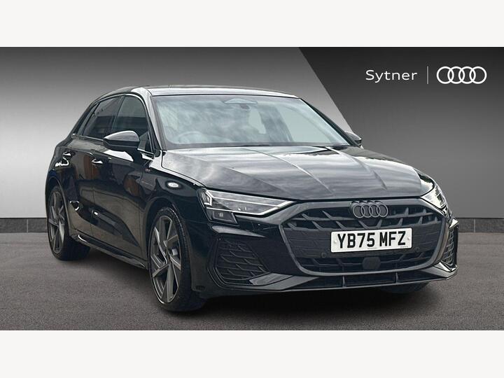 Audi A3 1.5 TFSI Black Edition Sportback S Tronic Euro 6 (s/s) 5dr
