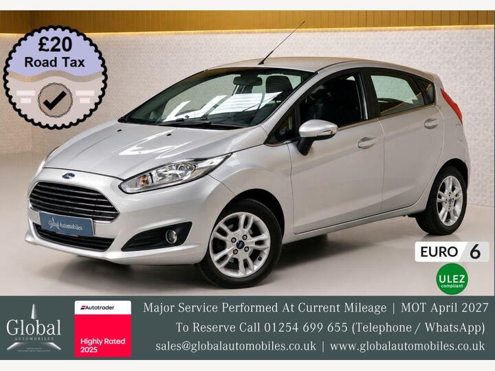 Ford FIESTA 1.5 TDCi Zetec Euro 6 5dr