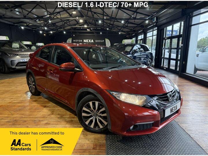 Honda CIVIC 1.6 I-DTEC SE Plus Euro 5 (s/s) 5dr