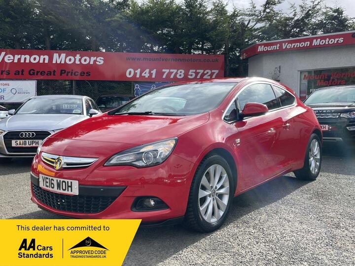 Vauxhall Astra GTC 1.6 CDTi EcoFLEX SRi Euro 6 (s/s) 3dr