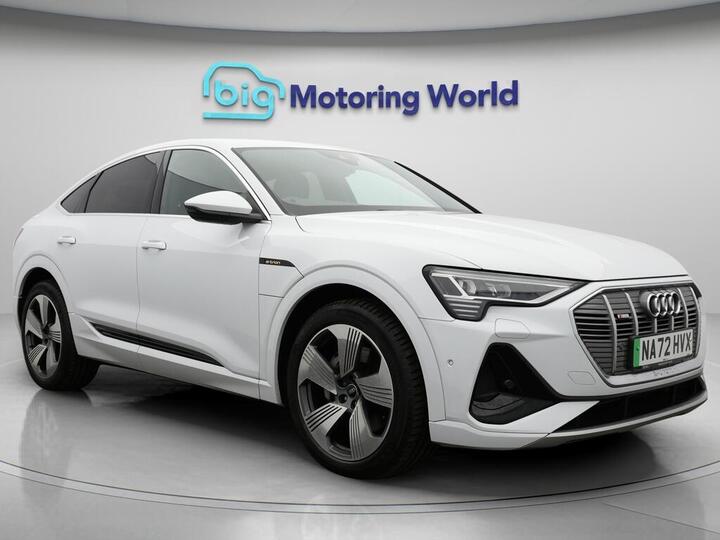 Audi E-tron 55 S Line Sportback Auto Quattro 5dr 95kWh (11kW Charger)