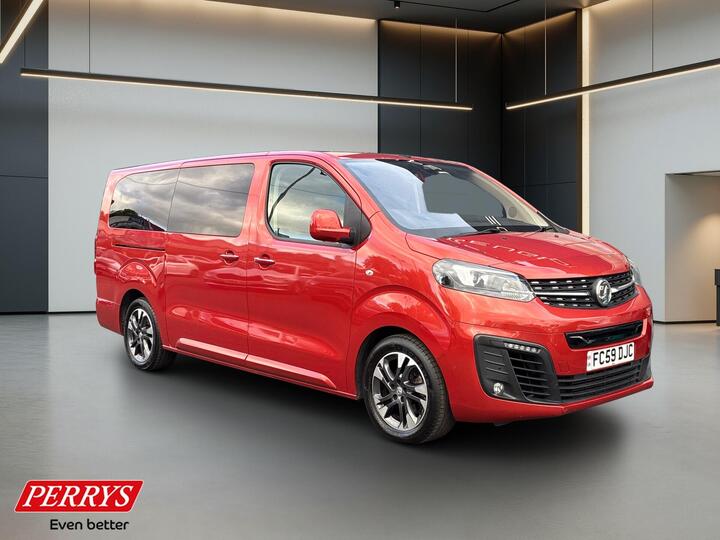 Vauxhall Vivaro Life 50kWh Elite Auto LWB 5dr (8 Seat, 7.4kW Charger)