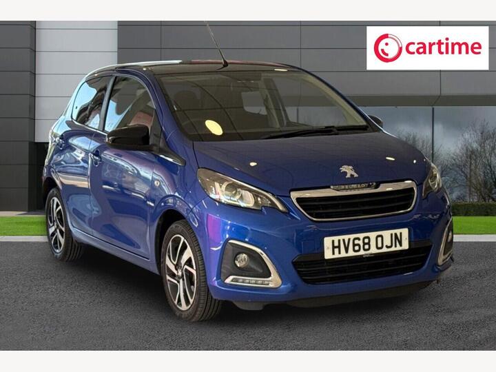 Peugeot 108 1.0 Allure 2 Tronic Euro 6 5dr Peugeot 108 1.0 Allure 2 Tronic Euro 6 5dr
