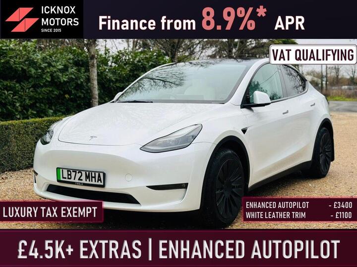 Tesla Model Y (Dual Motor) Long Range Auto 4WDE 5dr