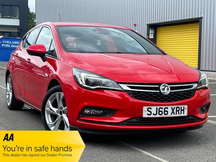 Vauxhall Astra 1.4i Turbo SRi Auto Euro 6 (s/s) 5dr