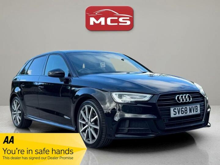 Audi A3 1.0 TFSI 30 Black Edition Sportback Euro 6 (s/s) 5dr