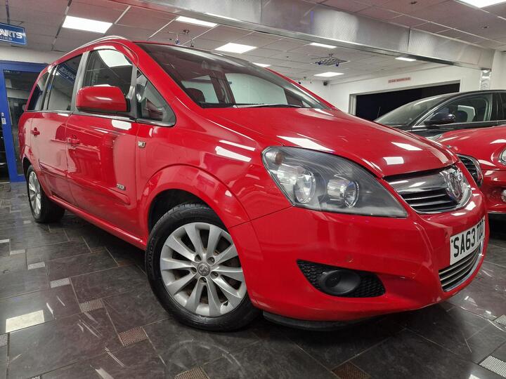 Vauxhall Zafira 1.6 16V Design Euro 5 5dr (SNav)