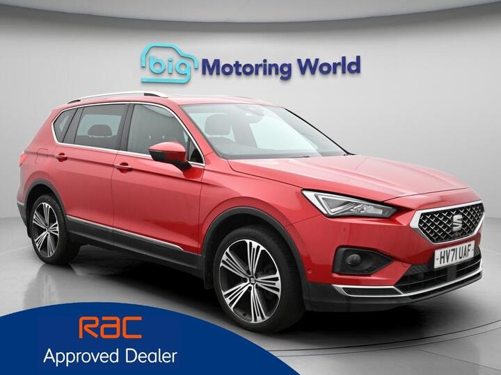 SEAT Tarraco 2.0 TDI XCELLENCE Lux DSG Euro 6 (s/s) 5dr SEAT Tarraco 2.0 TDI XCELLENCE Lux DSG Euro 6 (s/s) 5dr