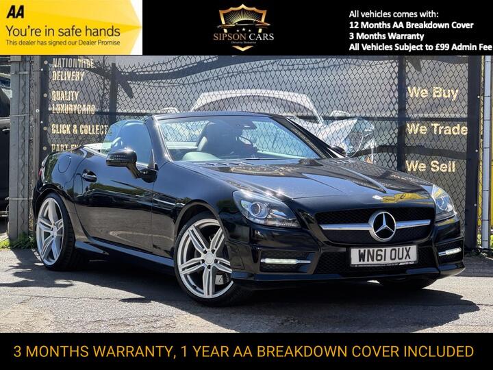 Mercedes-Benz SLK 1.8 SLK200 BlueEfficiency AMG Sport Edition 125 G-Tronic+ Euro 5 (s/s) 2dr