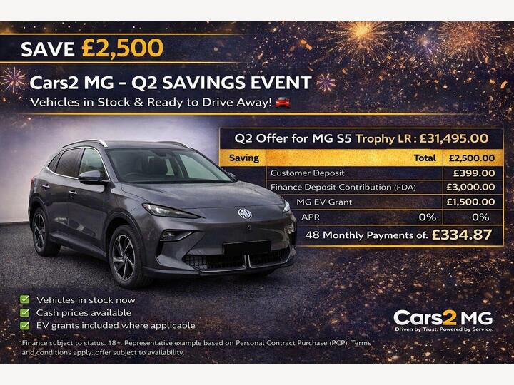 MG MGS5 64kWh Trophy Long Range Auto 5dr