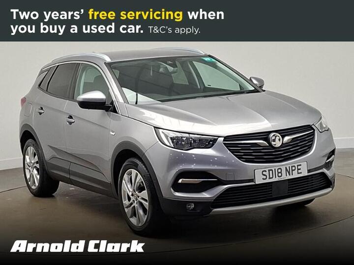 Vauxhall Grandland X 1.2 Turbo Sport Nav Auto Euro 6 (s/s) 5dr