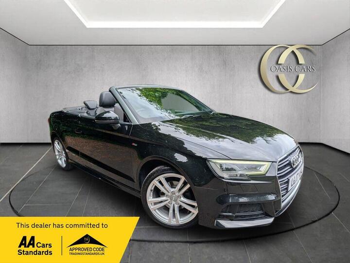 Audi A3 Cabriolet 1.4 TFSI CoD S Line S Tronic Euro 6 (s/s) 2dr Audi A3 Cabriolet 1.4 TFSI CoD S Line S Tronic Euro 6 (s/s) 2dr